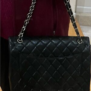 Elegant Black Quilted Women's Bag
13*9*5